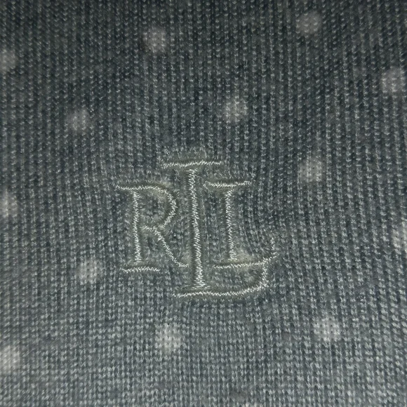 Ralph Lauren Black Lable Women Pajama Set in Gray And White Size M - Picture 3 of 9